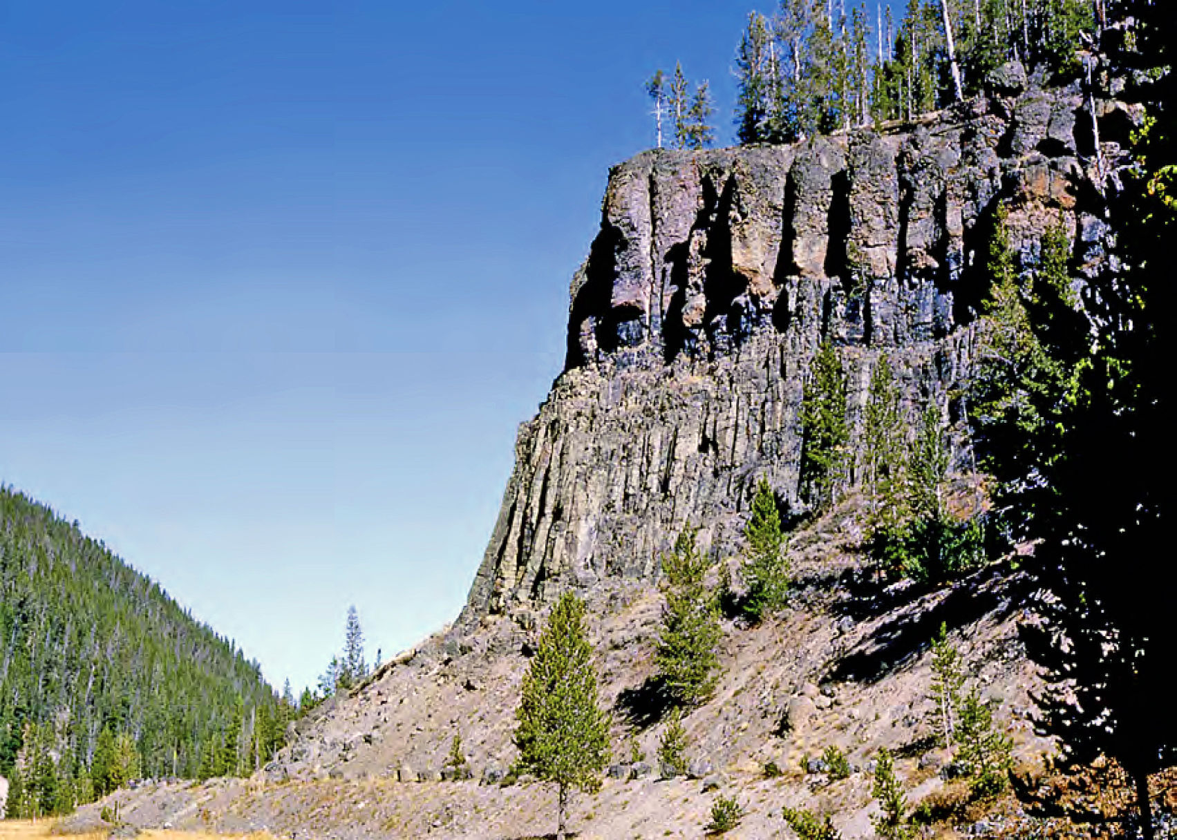 Obsidian Cliff